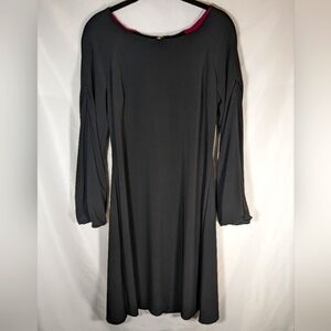 Tommy Hilfiger Black Long Sleeve Mini Dress With Lined Arm Cutouts Size 8